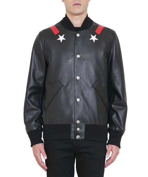 givenchy leather jacket outfit|givenchy bomber jacket.